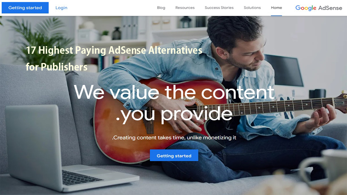 google adsense alternatives for publishers